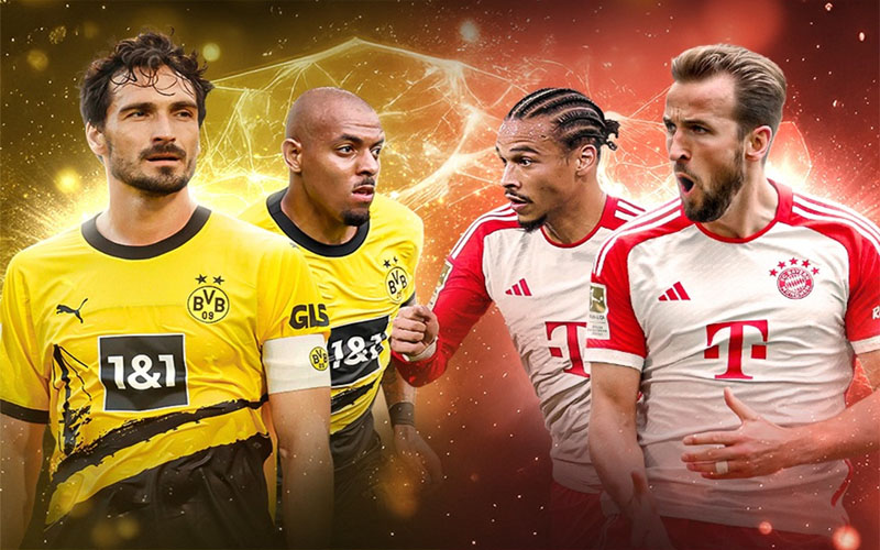 Sức mạnh và phong độ Dortmund vs Bayern Munich
